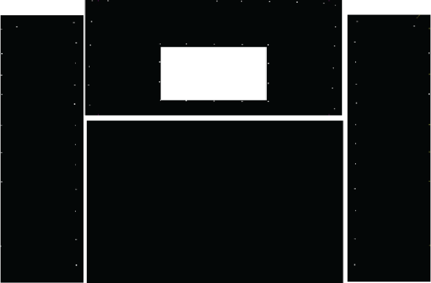 Picture of 1949-1962 Peterbilt Truck Models 280-350 QuietRide AcoustiTrunk Rear Cab Cover Kit Leather Grain 4-Piece Set