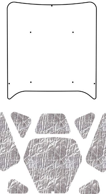 Picture of 1977-1979 Ford AcoustiHood Under-Hood Insulation and Sound Barrier Kit