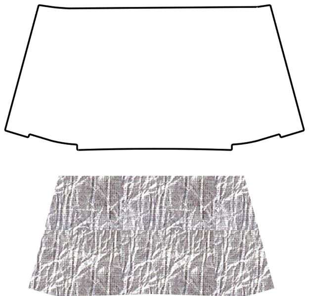 Picture of 1955-1957 GMC Truck AcoustiHood Under-Hood Insulation & Sound Barrier Kit