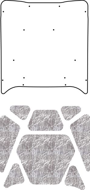 Picture of 1977-1979 Ford Thunderbird AcoustiHood Under-Hood Insulation and Sound Barrier Kit