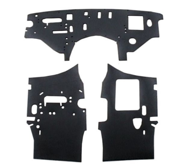 Picture of 1970-1977 Triumph Stag Firewall Insulator by QuietRide Solutions - 3-Piece Heat & Sound Barrier Kit