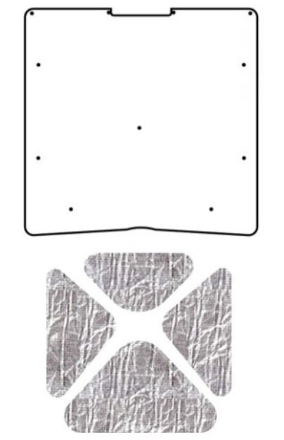 Picture of 1968-72 Chevrolet Nova AcoustiHood Under Hood Cover Kit by QuietRide Solutions