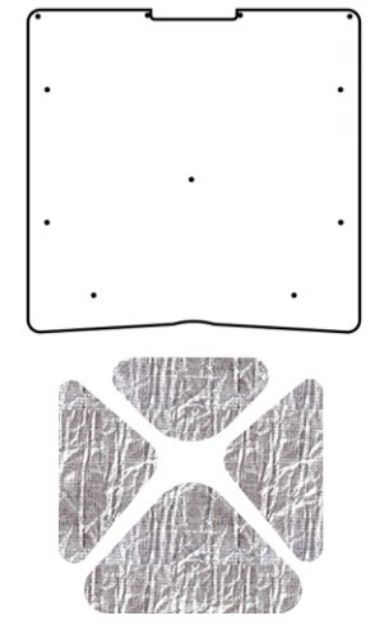 Picture of 1968-72 Chevrolet Nova QuietRide AcoustiHood Under Hood Cover Kit with Heatshield Panels and Installation Accessories