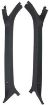 Picture of 1973-91 Chevrolet / GMC Pickup/Blazer/Jimmy/Suburban Inner Front Pillar Post Moldings Pair (RH LH)