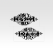 Picture of 1978 1979 Dodge Midnite Express Truck Door Lettering Decals Set