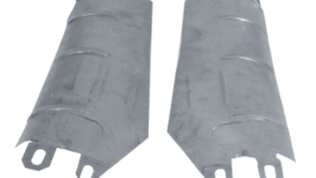 Picture of 1970-1974 E-Body Vans Auto Muffler Heat Shield Pair