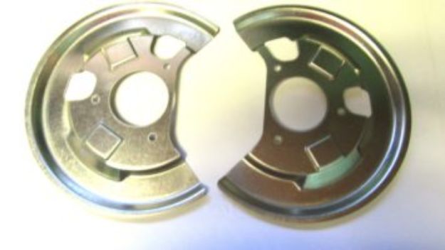 Picture of 1978-1993 Dodge Truck Disc Brake Dust Splash Shields Pair by Vans Auto for 2WD Trucks and Vans
