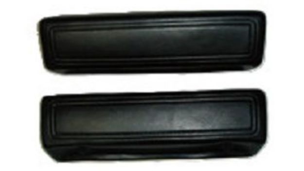 Picture of 1966-1970 B-Body Vans Auto Front Armrest Pads Black Pair