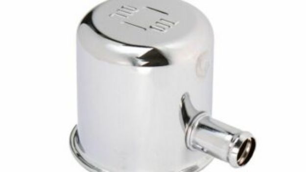 Picture of 1966-1969 Big Block Chrome Valve Cover Breather by Vans Auto