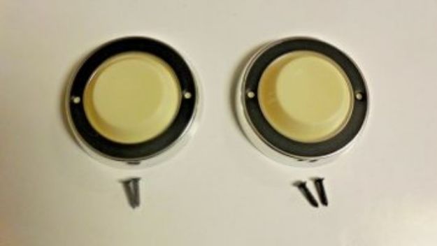 Picture of 1964-1967 Mopar Courtesy Light Lens and Bezel Set by Vans Auto