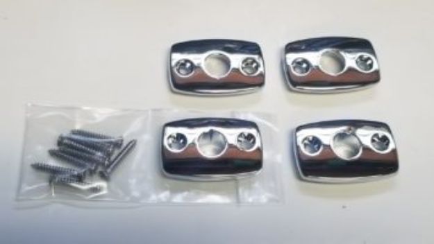 Picture of 1968-1974 A & B-Body Vans Auto Bucket Seat Headrest Bezels Set