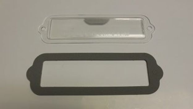 Picture of 1963-1965 Dodge Mopar License Light Lens by Vans Auto
