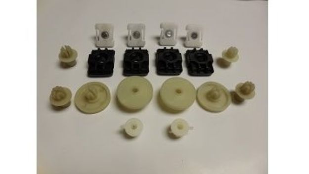 Picture of 1970-1972 Dodge Challenger Plymouth Barracuda Vans Auto Door Window Roller Kit