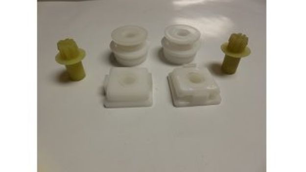 Picture of 1970-1974 Mopar E-Body Vans Auto Quarter Window Roller Kit