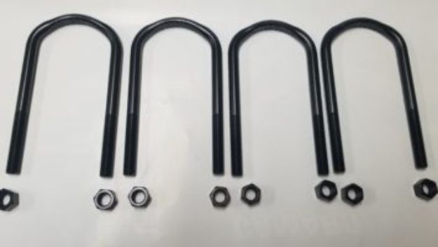Picture of U-Bolts Set for 62-72 B, 67-72 A, 71-74 E & 62-71 C-Body by Vans Auto - 7 Inch for 3 Inch Tube