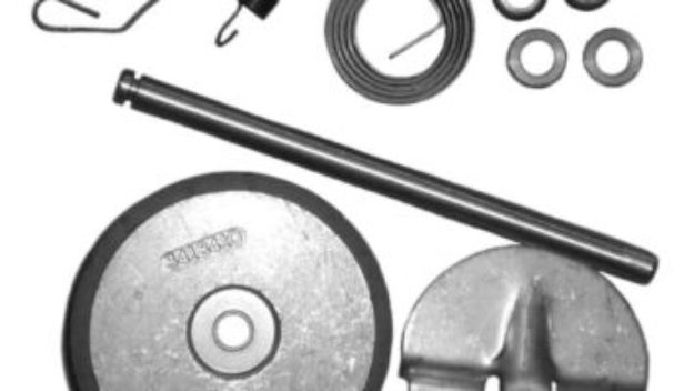 Picture of Chrysler 383 400 440 Exhaust Manifold Heat Riser Repair Kit by Vans Auto (1969-1974)