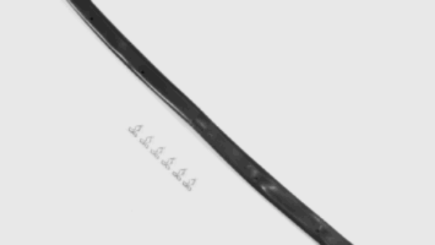 Picture of 1963-1965 B-Body Vans Auto Hood to Radiator Seal Narrow