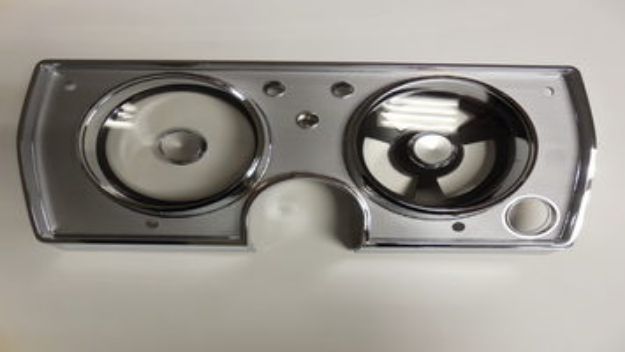 Picture of 1965 A-Body Barracuda Valiant Vans Auto Instrument Cluster Dash Bezel