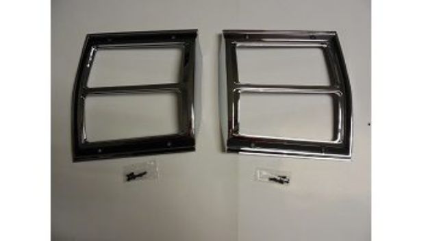 Picture of 1969 Dodge Dart Vans Auto Taillight Bezels Pair