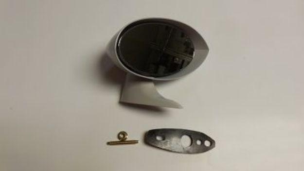Picture of 1970-1976 A-Body Vans Auto Rallye Mirror Passenger Side Primer