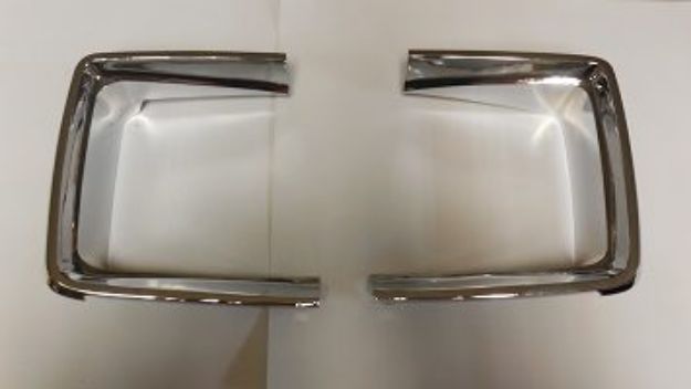 Picture of 1966-1967 Charger Chrome Headlight Bezels by Vans Auto