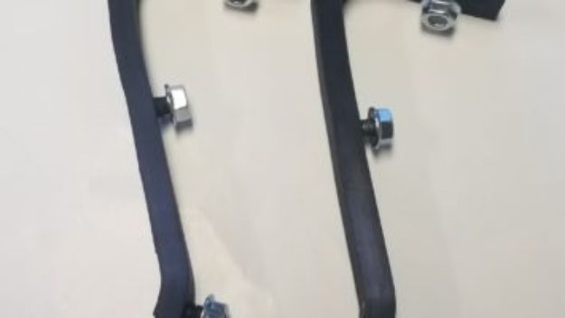 Picture of 1968-1969 Dodge Coronet Super Bee Vans Auto Bumper Guard Cushions Pair