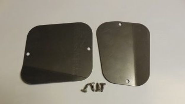Picture of 1962-1965 B-Body Mopar Inner Fender Inspection Covers by Vans Auto Pair