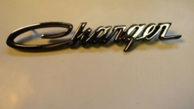 Picture of 1967-1970 Dodge Charger Vans Auto CHB Sail Panel Emblem