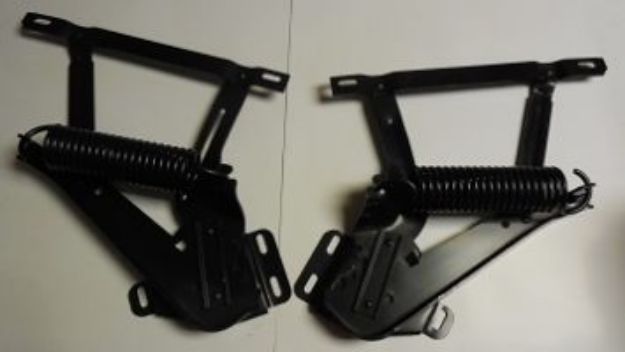 Picture of 1971-1972 Mopar B-Body Vans Auto Hood Hinges and Springs Pair