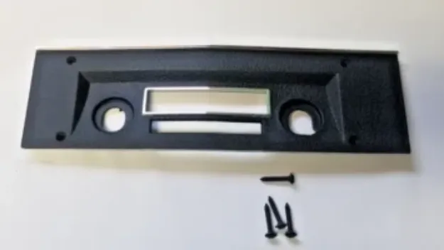 Picture of 1970 B-Body CHR Rallye Dash Radio Face Plate Bezel by Vans Auto