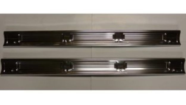 Picture of 1971-1974 B-Body Mopar Vans Auto Door Sill Plates Pair