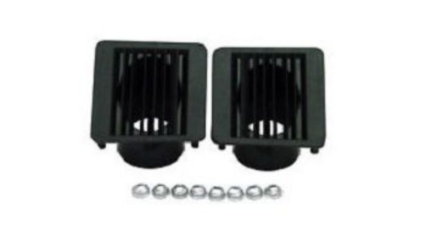 Picture of 1968-1970 B-Body Mopar Vans Auto Windshield Dash Defroster Vents Pair