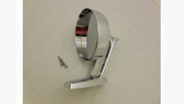 Picture of 1958-1966 Imperial, 1958-1964 Chrysler, 1958-1962 Dodge, Plymouth & DeSoto Passenger Mirror by Vans Auto