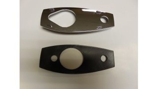 Picture of 1963-1964 Chrysler C-Body Vans Auto Driver Side Mirror Spacer and Gasket Pair