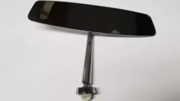 Picture of 1957-1959 Dodge Plymouth Vans Auto Rear View Mirror Head Shaft and Bezel Standard