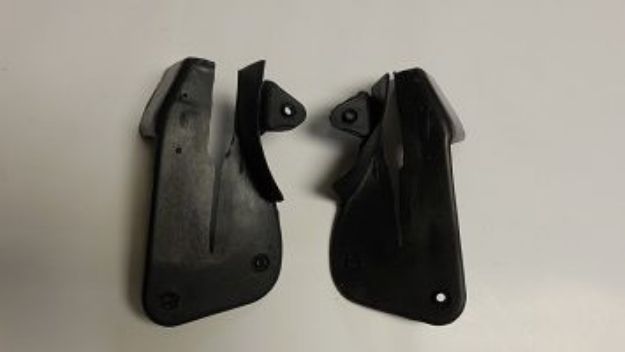 Picture of 1970-1974 E-Body Vans Auto Door Lock Pillar U Jamb Seals Pair