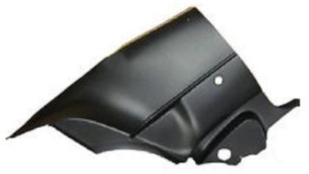 Picture of 1970-1974 Dodge Challenger Vans Auto Rear Interior Panels Black
