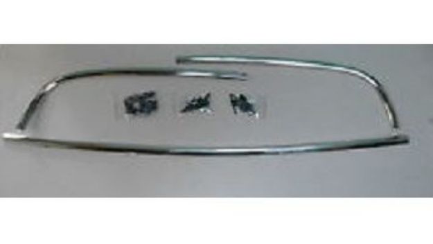 Picture of 1970-1971 Challenger Stainless Steel Convertible Top Molding Set by Vans Auto