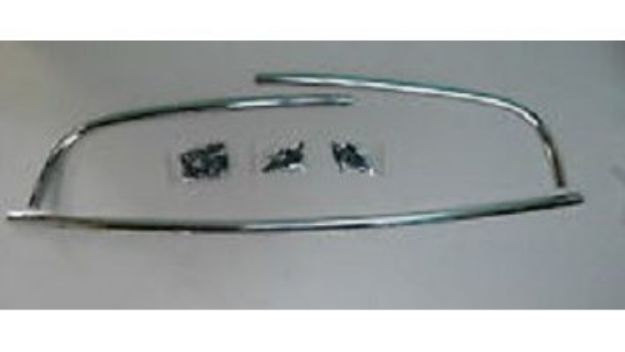 Picture of 1970-1971 Cuda Mopar Convertible Top Molding Stainless Steel Set by Vans Auto
