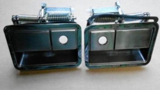 Picture of 1970-1974 Plymouth Cuda Barracuda Vans Auto Exterior Door Handle Pair