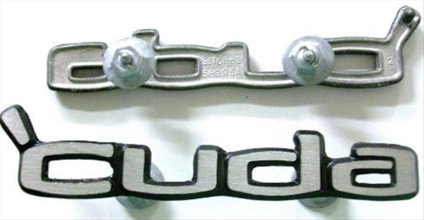 1969 Dodge Charger R/T & 1969 Coronet R/T Quarter Panel Emblem - OEM-Style Restoration (2901812)