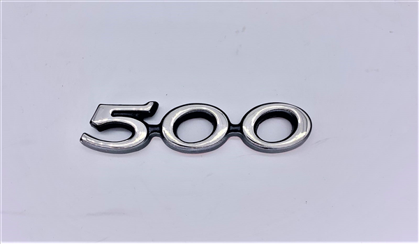 1971 Dodge Charger 500 Fender & Trunk Lid Emblem - Adhesive Backed, OEM-Style Reproduction